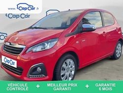 Rouge Utilisé 2018 Peugeot 108 Style Citadine | 8 490 € (Prix juste)