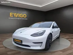 Blanc Utilisé 2021 Tesla Model 3 Performance Berline | 28 990 € (Bon prix)
