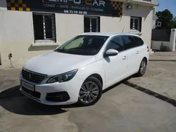 Blanc Utilisé 2021 Peugeot 308 Allure Break | 10 890 € (Prix juste)