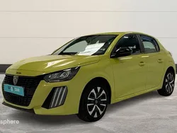 Jaune Nouvelle 2024 Peugeot 208 Active Citadine | 15 499 € (Super prix)