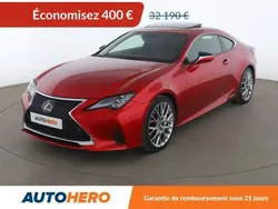 Rouge Utilisé 2018 Lexus RC300h Executive Line Coupé | 31 790 €