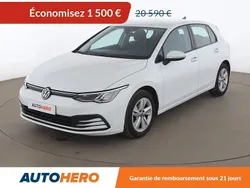 Blanc Utilisé 2020 VW Golf VIII Berline | 18 690 € (Super prix)