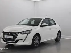 Blanc Utilisé 2020 Peugeot 208 Active Citadine | 11 499 € (Prix juste)