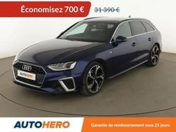 Bleu Occasion 2022 Audi A4 S-Line Break | 30 690 € (Prix juste)