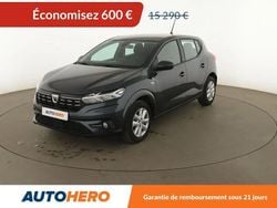 Gris Utilisé 2022 Dacia Sandero Comfort Citadine | 14 690 € (Bon prix)