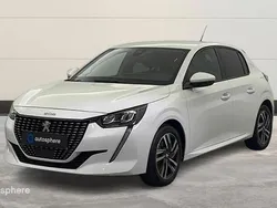 Blanc Utilisé 2021 Peugeot 208 Allure Citadine | 13 499 € (Prix juste)