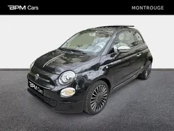 Noir Utilisé 2019 Fiat 500 Berline | 10 900 € (Prix juste)