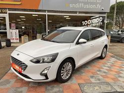 Blanc Utilisé 2021 Ford Focus Titanium Break | 17 980 € (Prix juste)