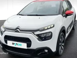 Blanc Utilisé 2021 Citroën C3 PureTech Citadine | 10 280 € (Prix juste)
