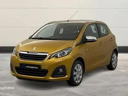 Jaune Utilisé 2017 Peugeot 108 Style Citadine | 8 499 € (Prix assez cher)