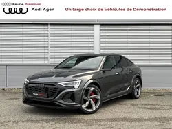 Gris daytona nacré Utilisé 2024 Audi SQ8 Sportback e-tron Sport SUV | 88 240 €