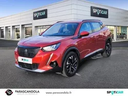 Rouge Utilisé 2021 Peugeot 2008 Allure SUV | 16 990 € (Prix juste)