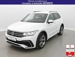 Blanc Utilisé 2021 VW Tiguan R-line SUV | 32 900 € (Prix assez cher)