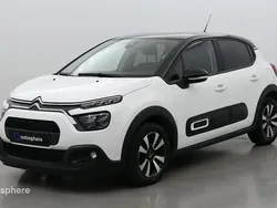Blanc banquise (o) Utilisé 2023 Citroën C3 PureTech Citadine | 11 999 € (Bon prix)