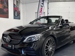 Noir Utilisé 2019 Mercedes C200 AMG line Cabriolet | 36 490 € (Prix juste)