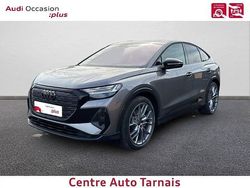 Gris typhon métallisé Occasion 2024 Audi Q4 Sportback e-tron Design SUV | 49 990 € (Prix assez cher)