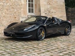 Noir Utilisé 2012 Ferrari 458 Cabriolet | 237 500 €