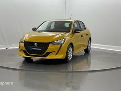 Jaune Utilisé 2021 Peugeot 208 S Citadine | 10 299 € (Prix juste)