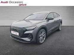 Gris typhon métallisé Utilisé 2024 Audi Q4 Sportback e-tron Design SUV | 53 990 €
