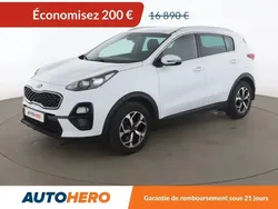 Blanc Utilisé 2018 Kia Sportage SUV | 16 690 € (Prix juste)