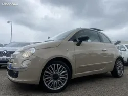 Beige Utilisé 2014 Fiat 500 Lounge Citadine | 9 990 € (Bon prix)