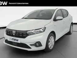 Blanc Utilisé 2022 Dacia Sandero Comfort Citadine | 12 499 € (Prix juste)