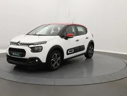 Blanc Utilisé 2022 Citroën C3 PureTech Citadine | 11 790 € (Prix juste)