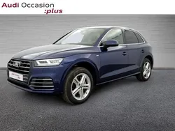 Bleu navarre métallisé Utilisé 2020 Audi Q5 S-Line SUV | 38 990 € (Bon prix)