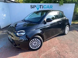 Noir Utilisé 2022 Fiat 500e Action Citadine | 12 990 € (Prix juste)