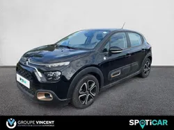 Noir Utilisé 2023 Citroën C3 PureTech Citadine | 12 990 € (Prix juste)