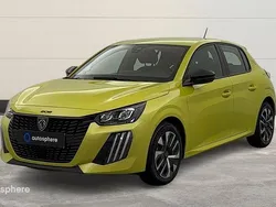 Jaune Nouvelle 2024 Peugeot 208 Active Citadine | 16 299 € (Bon prix)