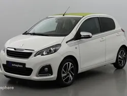 Blanc Utilisé 2019 Peugeot 108 Top! Collection Citadine | 9 499 € (Prix juste)
