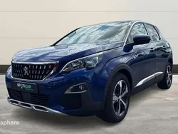 Bleu Utilisé 2019 Peugeot 3008 Allure SUV | 16 999 € (Prix juste)