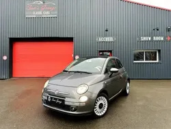 Gris Utilisé 2010 Fiat 500 Lounge Citadine | 7 490 € (Prix juste)