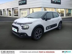 Blanc banquise Utilisé 2023 Citroën C3 PureTech Citadine | 12 749 € (Bon prix)
