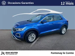 Bleu Utilisé 2024 VW T-Roc Life SUV | 26 990 € (Prix assez cher)