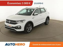 Blanc Utilisé 2020 VW T-Cross R-line SUV | 20 890 € (Prix juste)