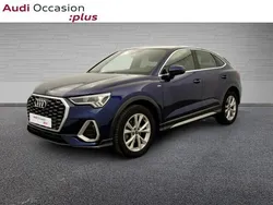 Bleu navarre métallisé Utilisé 2022 Audi Q3 S-Line SUV | 35 990 € (Prix assez cher)