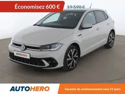 Gris Utilisé 2022 VW Polo R-line Citadine | 18 990 € (Prix juste)