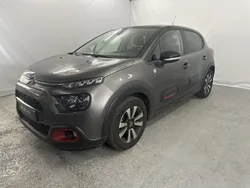 Noir Utilisé 2020 Citroën C3 PureTech Citadine | 10 990 € (Prix juste)