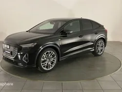 Noir mythic métallisé Utilisé 2024 Audi Q4 Sportback e-tron S-Line SUV | 64 990 €