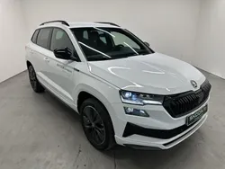 Blanc Utilisé 2025 Skoda Karoq SportLine SUV | 38 490 € (Prix cher)