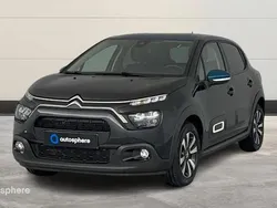 Noir Utilisé 2022 Citroën C3 PureTech Citadine | 14 599 € (Prix juste)