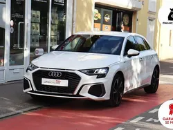Blanc Utilisé 2021 Audi A3 Sportback S-Line Berline | 25 990 € (Prix juste)