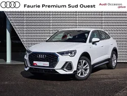 Blanc ibis Utilisé 2020 Audi Q3 Sportback S-Line SUV | 32 490 € (Prix juste)