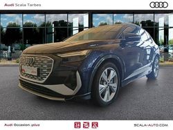 Bleu navarre métallisé Occasion 2025 Audi Q4 e-tron S-Line SUV | 59 990 € (Prix cher)