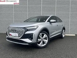 Argent fleuret métallisé Utilisé 2023 Audi Q4 Sportback e-tron S-Line SUV | 35 990 € (Super prix)