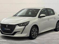 Blanc Utilisé 2020 Peugeot 208 Active Citadine | 11 899 € (Prix assez cher)