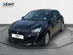 Noir Utilisé 2020 Peugeot 208 Allure Citadine | 13 860 € (Prix juste)