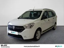 Blanc Utilisé 2020 Dacia Lodgy Essentiel Monospace | 14 990 € (Prix juste)